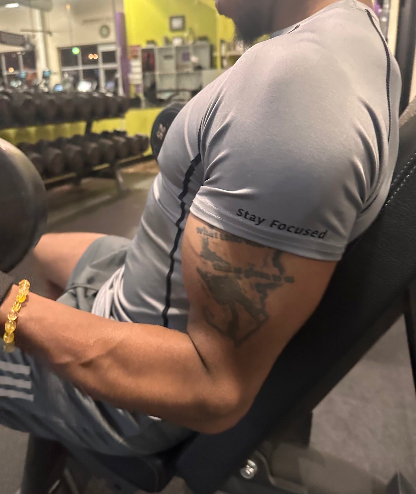 SL Grey Shirt With Black Logo