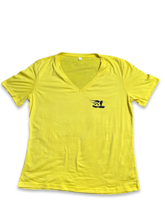 SL Women Yellow Dri Fit Shirt