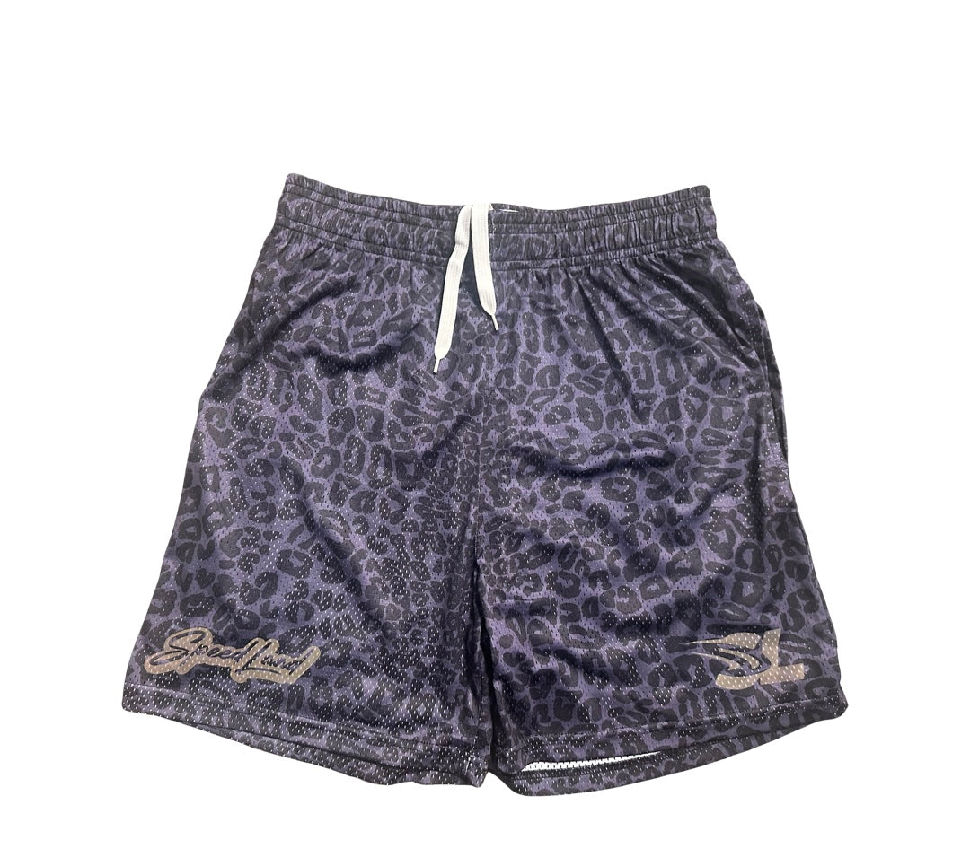 SL Reflective Panther Print Shorts